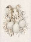 Nostalgic  Easter 1 Sketch Art Deco Print