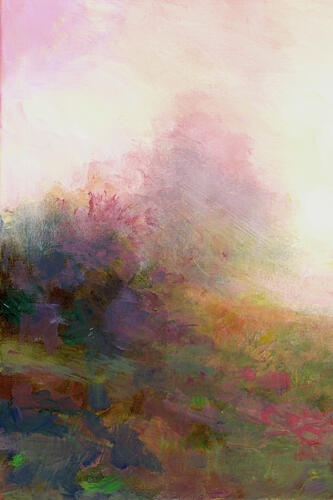 On First Blush 1 Art abstrait reproduction
