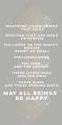 Metta Prayer Art Print
