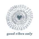 Sun Kissed Serenity Good Vibes Denim Fade Art Print