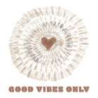Sun Kissed Serenity Good Vibes Mocha V2 Art Print