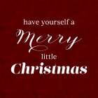 Merry Little Christmas Dark Art Print