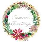 Simple Gifts Seasons Greetings Art Print