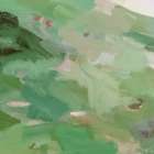 Green Landscape 3 Art Print