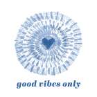 Sun Kissed Serenity Good Vibes Denim Fade Art Print