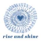 Sun Kissed Serenity Sentiment Denim Fade Art Print