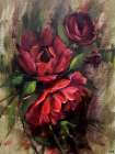Red Roses Art Print