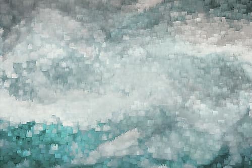 Sea Surface Art Print by David Carter Brown