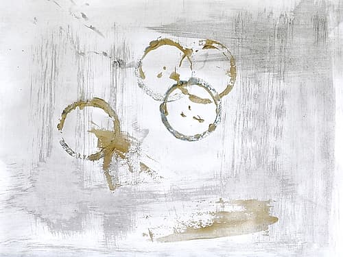 Simple Strokes 2 Coffee Print