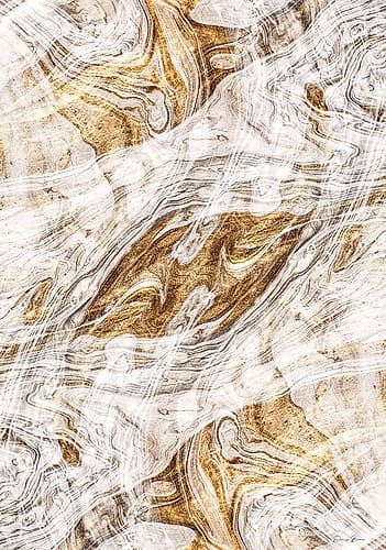 Organic Pour 2 Art Print by Denise Brown