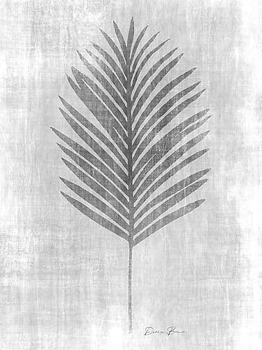 Tone on Tone Palm 2 Art Print by John George Brown