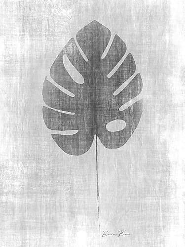 Tone on Tone Palm 4 Art Print by John George Brown