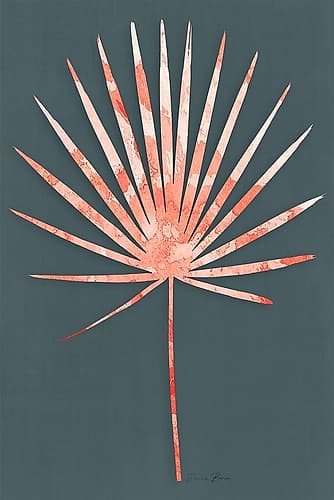 Watercolor Palm 1 Art Print by Denise Brown