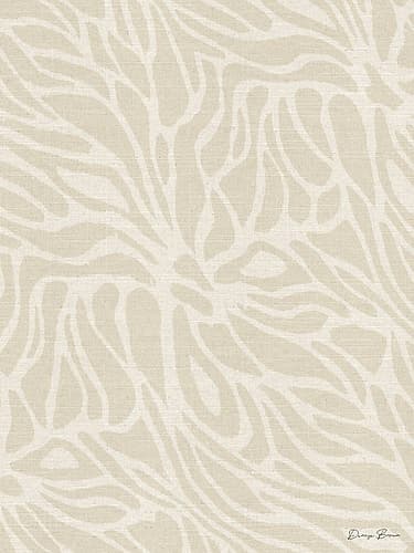Beige Fabric Pattern 2.0 Art Print