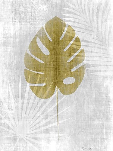 Neutral Palm Silhouette 2 Art Print by Victoria Brown