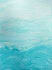 Cyan Waters 2 Art Print