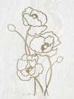 Golden Peony 3 Art Print