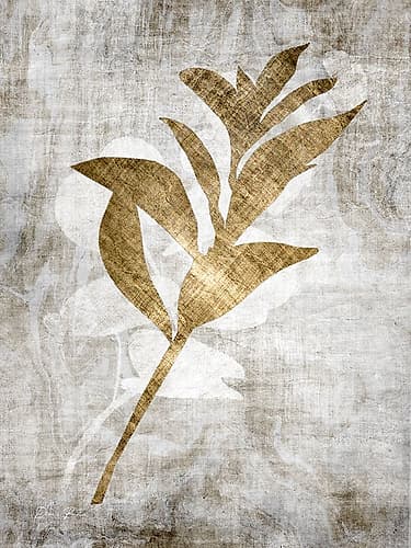 Modern Foliage 1 Art Print by Denise Brown