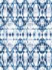 Shibori Pattern Large with White Art Print