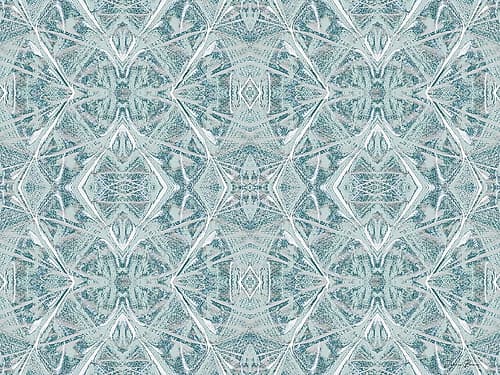 Crossed 2 Patterns Print