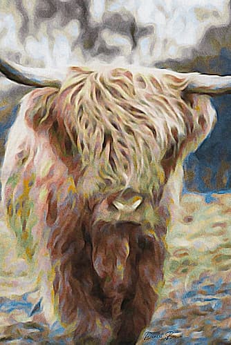 Angus Art Print