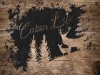 Cabin Life Art Print