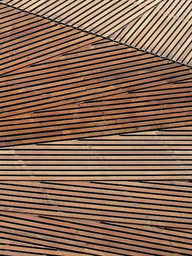 Geometric Wood Panel 2 Art Print by Victoria Brown