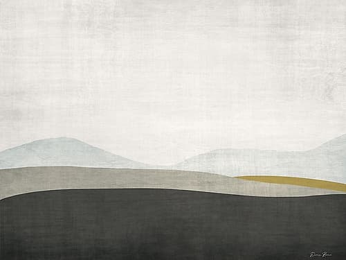 Minimalist Landscape Art Print by John George Brown