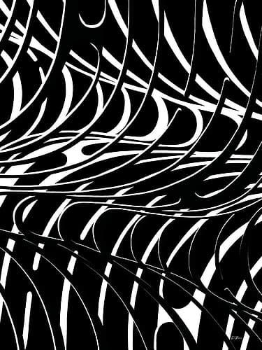 Curvature 2.0 Art Print by Denise Brown
