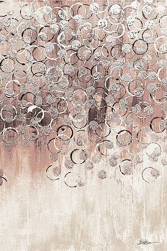 Blush Drops 2 Art Print