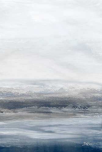 Distorded Oceanscape 2 Abstract Art Print