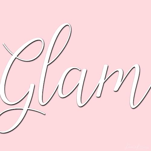 Glam Lash Out 2 Art Print