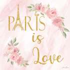 Paris is Love 1 Art Print