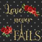Love Never Fails Art Print