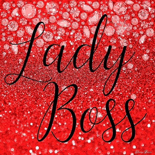 Lady Boss 2 Art Print