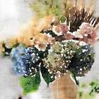Watercolor Vase 2 Art Print