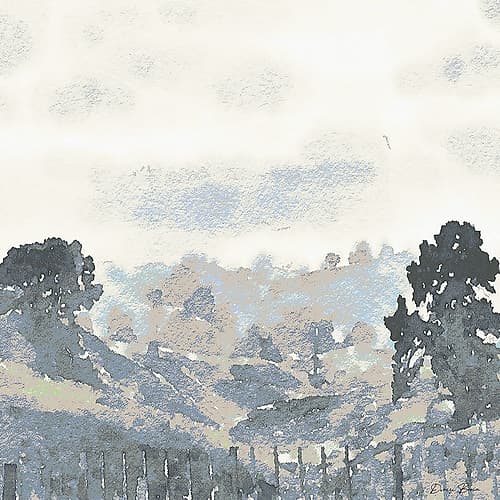 Mountainscape Landscape Print