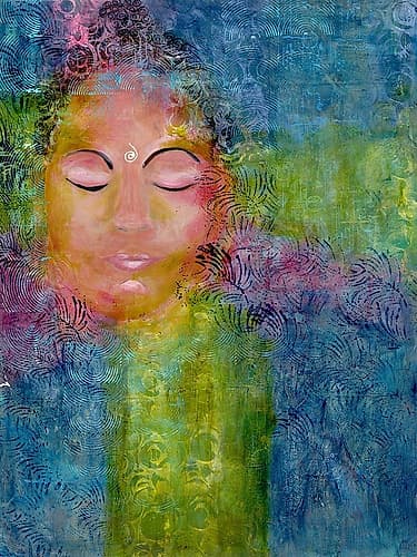 Calm Meditation 3 Religious Print