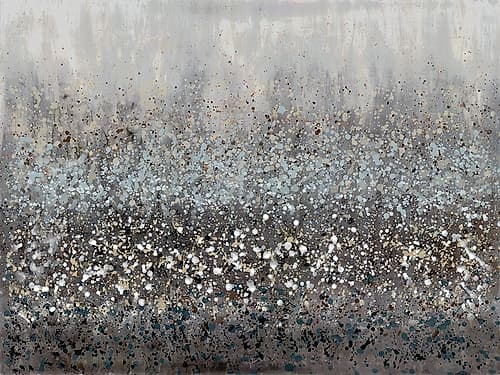 Drip Field 1 Art abstrait reproduction
