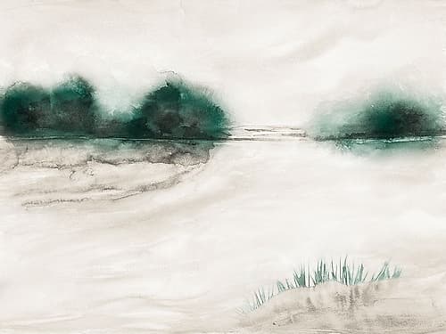 Spring Storms 1 Coastal Print