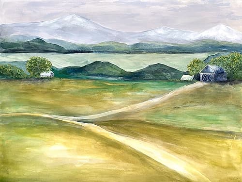 Farmland Beauty 2 Art Print
