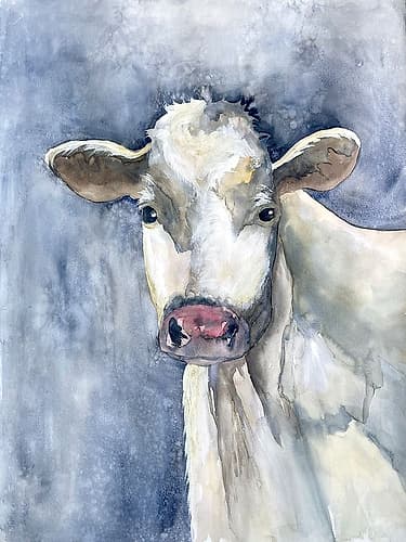 Proud Cattle 1 Art Print