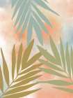 Sunny Palms 2 Minimalist Print