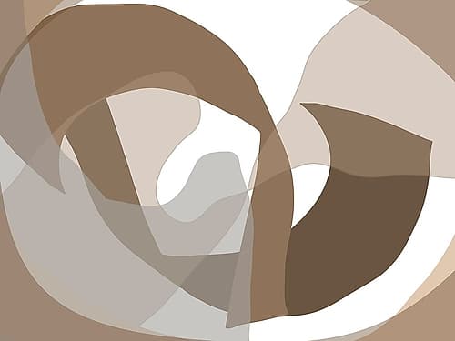 Woven Abstract Art Print
