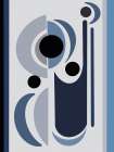 Curves Abstract  1 Art Print