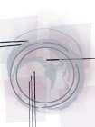 Split Circle 2 Art Print