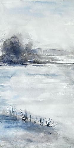 Restless Beaches 2 Landscape Print
