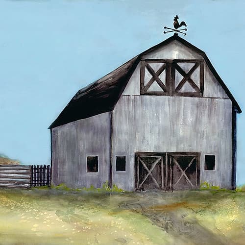 Peaceful Barn 2 Art Print