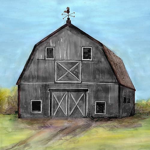Peaceful Barn 2 Art Print