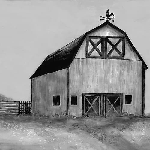Vintage Barn Art Print